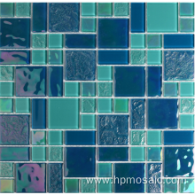 48mm*23mm mixed swimming pool tiles